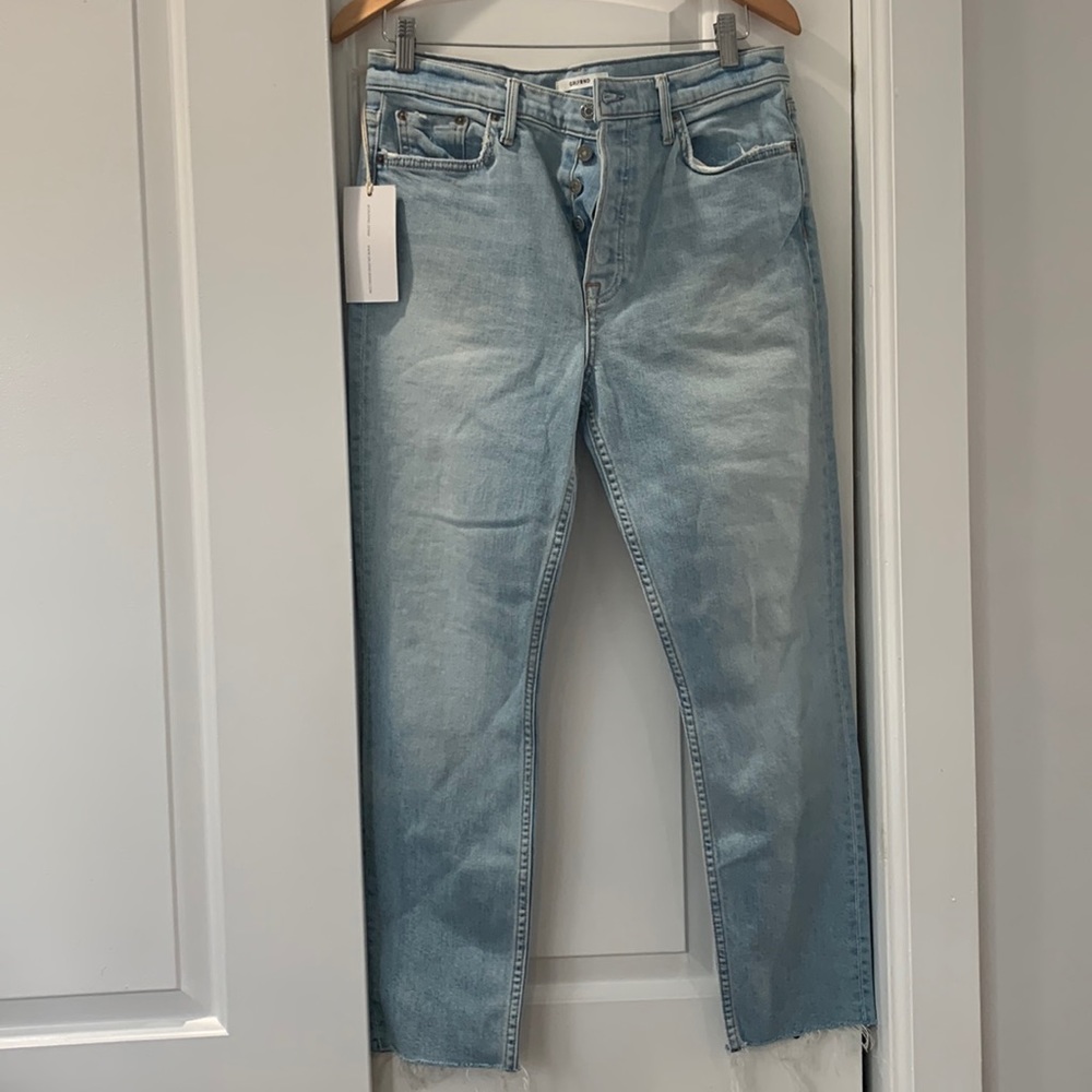 NWT HIGH WAISTED REVOLVE GRLFRND “THE KAROLINA” JEANS‎
